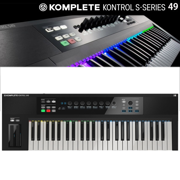 KOMPLETE KONTROL S49 / Native Instruments(ネイティブインストゥルメンツ)  - MIDIキーボード49鍵 - 