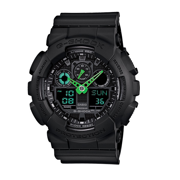 CASIO(カシオ) / G-SHOCK GA-100 Neon Highlights Watch (海外モデル) - 腕時計 -