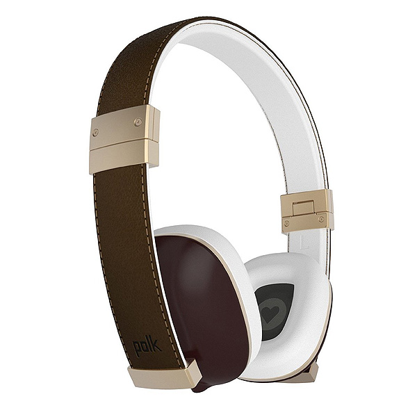 Polk Audio(ポークオーディオ) / Hinge (Brown/Gold) - ヘッドホン - ■限定セット内容■→ 【・最上級エージング・ツール 】