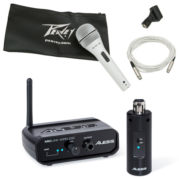 【マイクセット】Alesis(アレシス) / MicLink Wireless & PEAVEY(ピーヴィー) / PVi 2W XLR