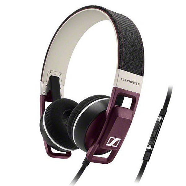 Sennheiser(ゼンハイザー) / URBANITE Plum iモデル - iOS対応リモコンマイク付き オンイヤーヘッドホン - ■限定セット内容■→ 【・最上級エージング・ツール 】