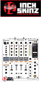 12inch SKINZ / Pioneer DJM-900NXS SKINZ (WHITE/GRAY) 【DJM-900NXS用スキン】