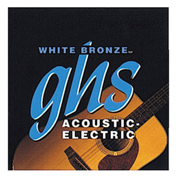 ghs(ガス) / White Bronze Alloy 52 WB-XL - アコギ弦 - Extra Light 【.011-48】