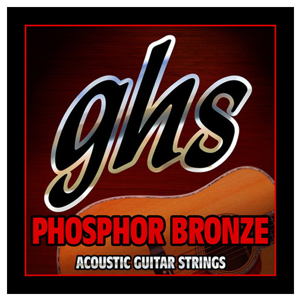 ghs(ガス) / Phospohor Bronze Copper-Tin-Phosphor Alloy S325 -アコギ弦- Light 【.012-54】