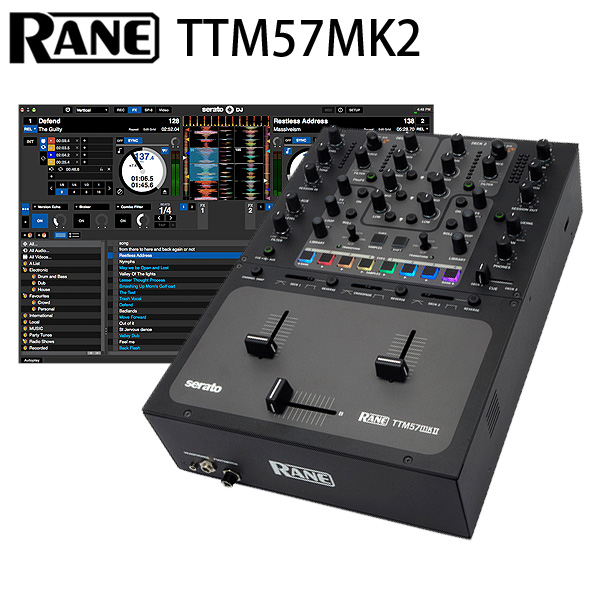 Rane(レーン) / TTM57MK2 【Serato DJ インターフェース内蔵 2ch DJミキサー】 【HIBINO正規輸入品　2年保証】