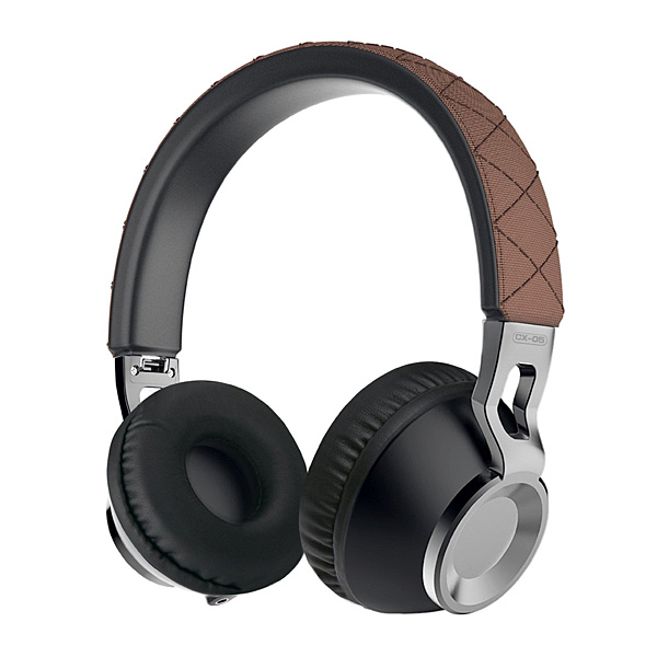 Sound Intone / CX-05 (Brown) - 軽量 折り畳み式ポータブルステレオヘッドホン - ■限定セット内容■→ 【・最上級エージング・ツール 】