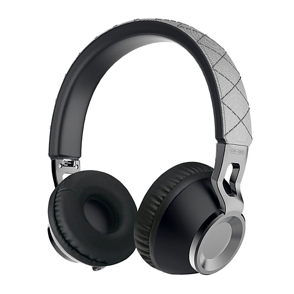 Sound Intone / CX-05 (Grey) - 軽量 折り畳み式ポータブルステレオヘッドホン - ■限定セット内容■→ 【・最上級エージング・ツール 】