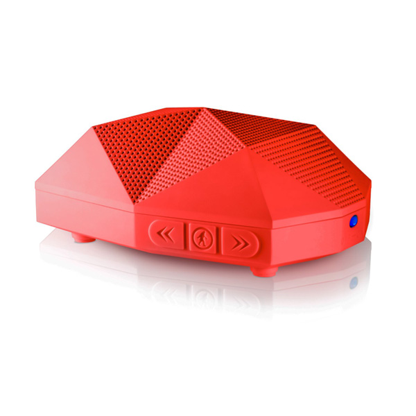 Outdoor Tech(アウトドアテック) / Turtle Shell 2.0 (Red) 《防水仕様》 - Bluetooth対応 ワイヤレススピーカー -