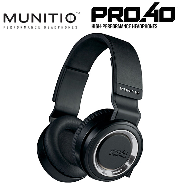 Munitio(ムニティオ) / PRO40 (SILVER) - 密閉型オーバーイヤーヘッドホン - 大特典セット