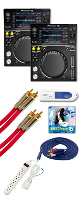 【激安定番2台セット】Pioneer DJ(パイオニア) / XDJ-700 USB対応マルチDJプレーヤー 5大特典セット