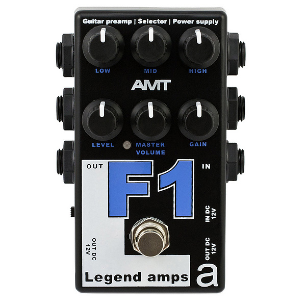 AMT electronics F1 Fenderアンプシミュレータ/プリアンプ