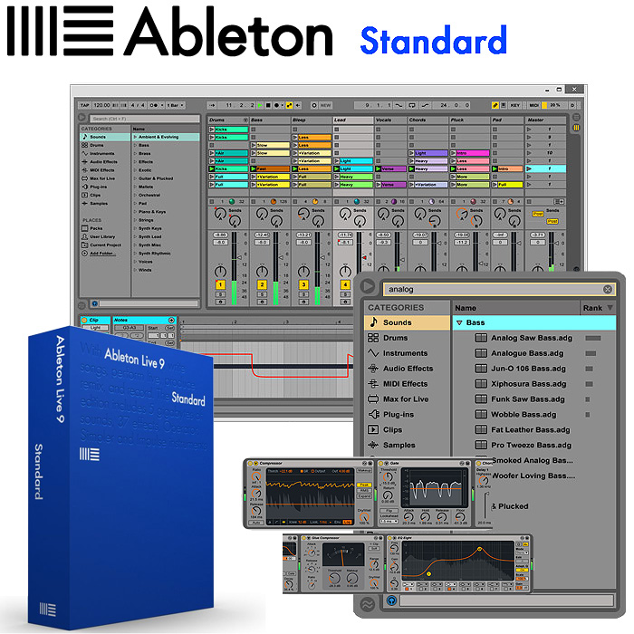 Ableton(エイブルトン) / Live9 Standard 【BOXバージョン】