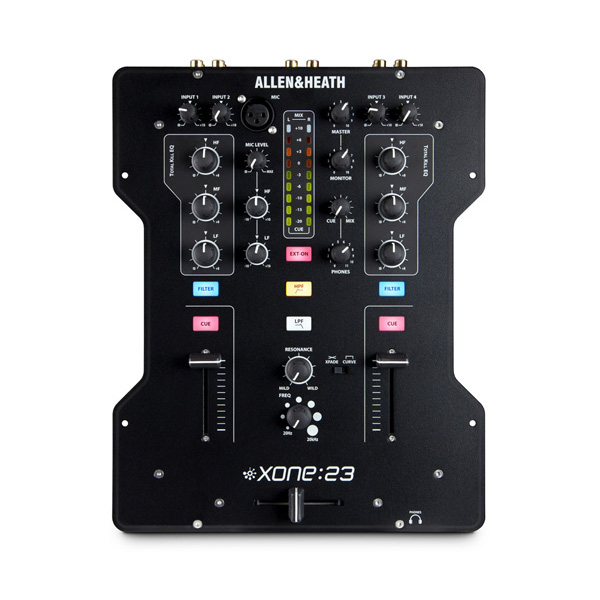 Allen＆Heath(アレンアンドヒース) / XONE:23  - 2+2チャンネルDJミキサー -