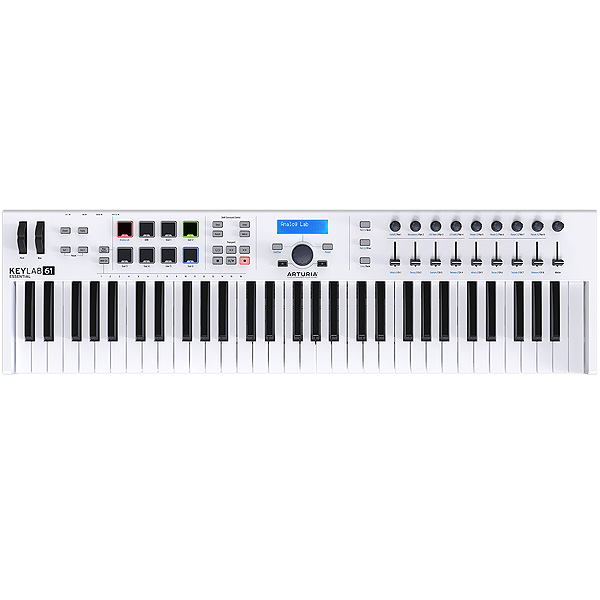 Arturia アートリア Keylab Essential 61 61鍵midiキーボード Analog Lab Abl の激安通販 ミュージックハウスフレンズ