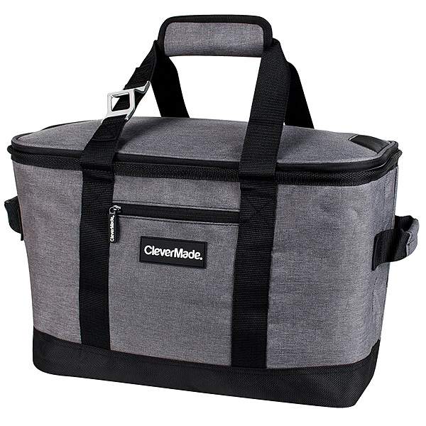 CleverMade / SnapBasket 50 Can (30L / Heathered Charcoal / Black) 折り畳み式ソフトクーラーバッグ