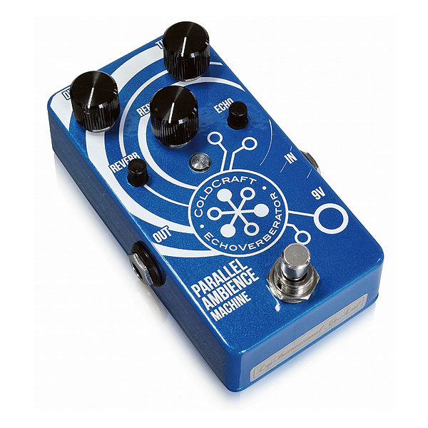 Coldcraft Effects(コールドクラフトエフェクツ) / EchoVerberator ディレイ/リバーブ - ギターエフェクター - ■限定セット内容■→ 【・高級パッチケーブル 】