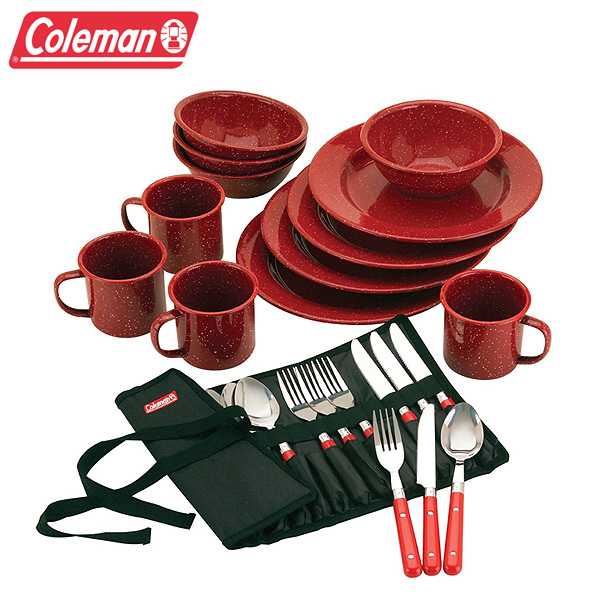 ミュージックハウスフレンズ　アウトドア食器セット　Coleman(コールマン)　／　Kit　Dining　の激安通販