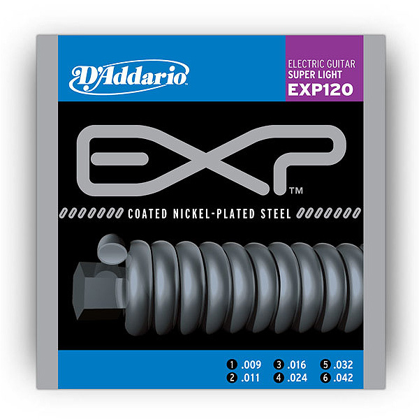 D'Addario(ダダリオ) / EXP Nickel Round Wound Super Light 009-042 EXP120 - エレキ弦 -