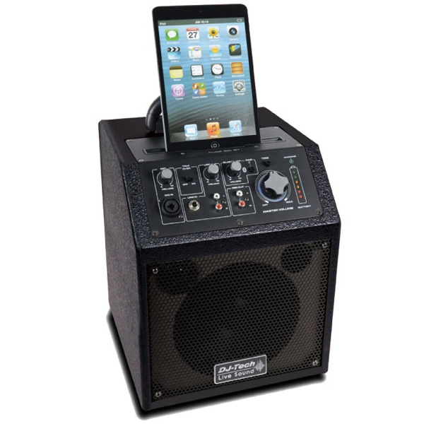 【限定1台】DJ-Tech(ディージェーテック) / Cube 66 BT - 小型充電式簡易 PA システム -『開封品セール』