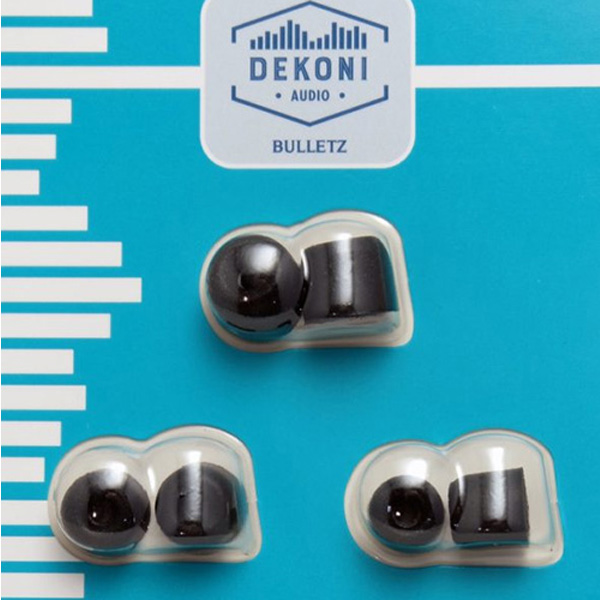 Dekoni Audio(デコニオーディオ) / BULLETZ MERCURY( 4.9MM / Lサイズ 3セット) フォームイヤーチップ