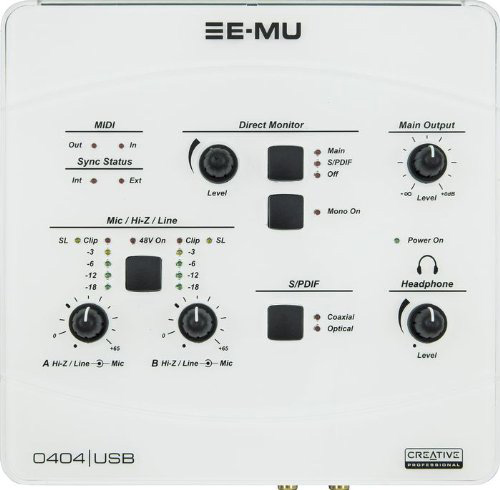 Mountaineer kollidere Betydelig E-MU(イーミュ) ／ Creative Professional E-MU 0404 USB White の激安通販 | ミュージックハウスフレンズ