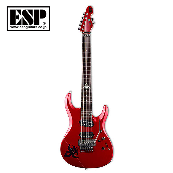 ESP(イーエスピー) / NoGoD Kyrie Model K7 fleur III( Candy Apple Red ) - 