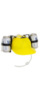 EZ DRINKER / Drinker Beer and Soda Guzzler Helmet (Yellow) - ビールハット・ドリンキングハット -