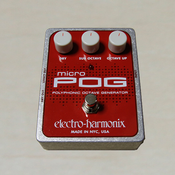 Electro-Harmonix(エレクトロ・ハーモニックス) / Micro POG -ポリフォニック・オクターブ・ジェネレーター- 《ギターエフェクター》