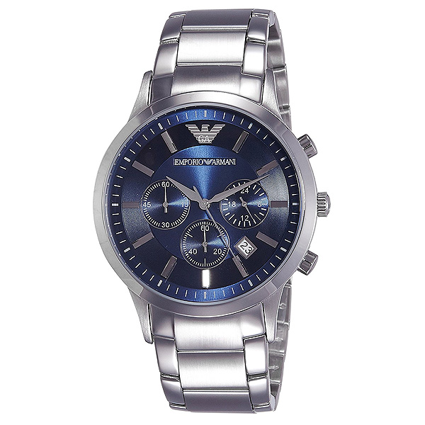 Emporior Armani(エンポリオアルマーニ) / Mens Classic Blue Dial Watch AR2448 - 腕時計 -