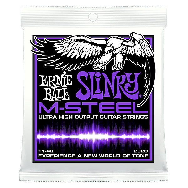 ErnieBall(アーニーボール) / M-Steel Electric Slinky #2920 Power Slinky - エレキ弦 -