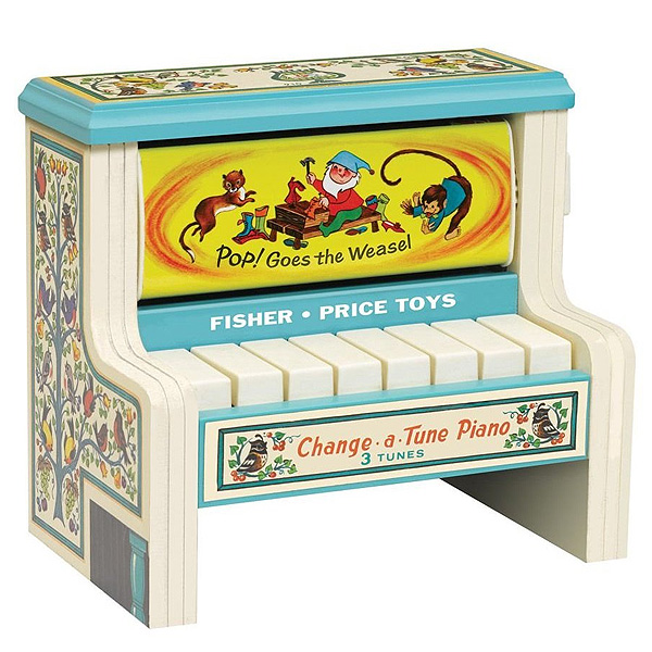 Fisher Price(フィッシャープライス) / Change a Tune Piano (復刻版) - トイピアノ -