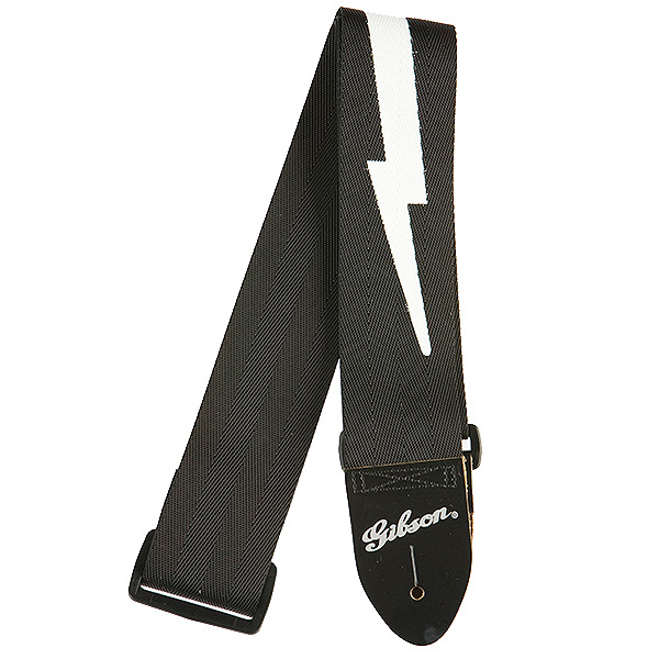 Gibson(ギブソン) ／ Lightning Bolt Style 2” Safety Strap ASGSBL-10 