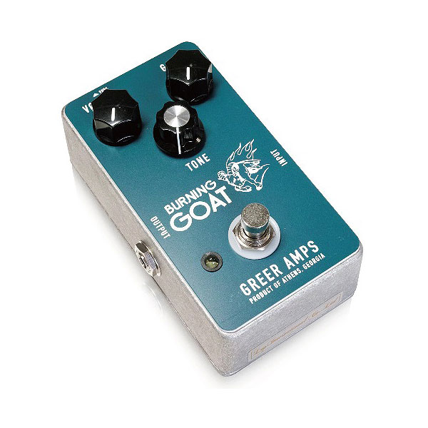 Greer Amps(グリアーアンプス) / Burning Goat バーニングゴート -オーバードライブ- 《ギターエフェクター》 ■限定セット内容■→ 【・パッチケーブル(KLL15)】