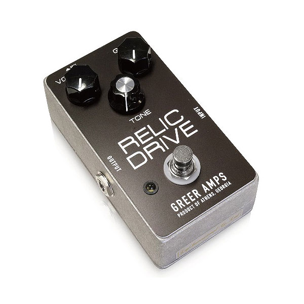 Greer Amps(グリアーアンプス) / Relic Drive レリックドライブ -オーバードライブ- 《ギターエフェクター》 ■限定セット内容■→ 【・パッチケーブル(KLL15)】