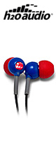 H2O Audio(�������ġ������������ǥ���) / Flex All Sport Waterproof Headphones -Super Hero Blue-���ɿ奤��ۥ��