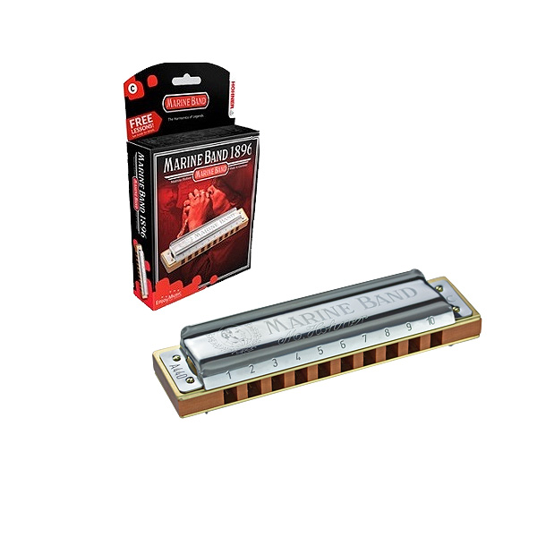 Hohner(ホーナー) / Marine Band 1896 Classic 1896/20Bフラ マリンバンド・クラシック Key B♭ マリンバンドX - ハーモニカ 10HOLES -