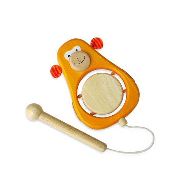 I'M Toy(アイム・トイ) / Monkey Drummer - お子様用木製玩具 -