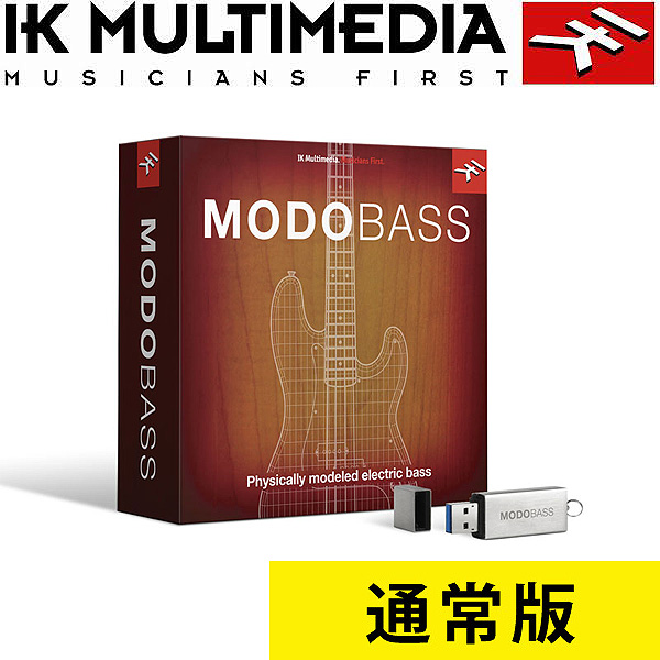 IK Multimedia(アイケーマルチメディア) / MODO BASS 通常版 ソフト音源 【期間限定特別価格】