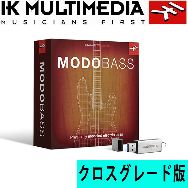 IK Multimedia(アイケーマルチメディア) / MODO BASS クロスグレード版 ソフト音源 【期間限定特別価格】