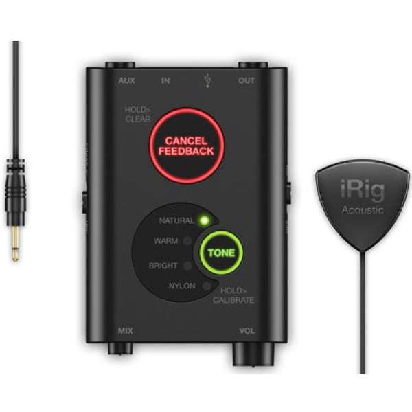 IK Multimedia(アイケーマルチメディア) / iRig Acoustic Stage アコースティック・ギター専用
デジタル・マイクロフォン・システム
