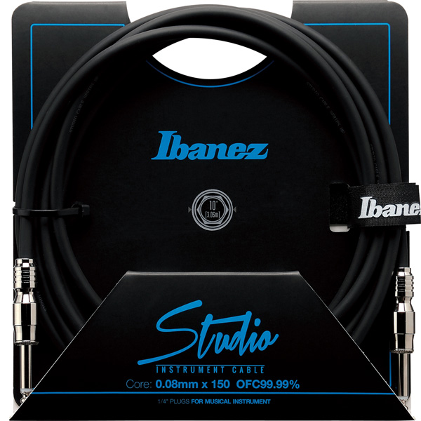 Ibanez(アイバニーズ) / HF (Hundred Fifty) Studio Cable 【HF10】(3.05m/SS) - ハイエンド・ギターケーブル - シールド