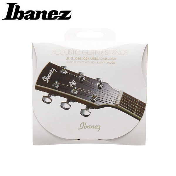 Ibanez(アイバニーズ) / Coated 80/20 Bronze for Acoustic Guitars 6-Strings/Light【IACS6C】【012-053】