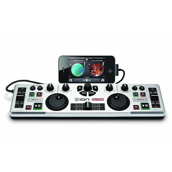 Ion アイオン Idj 2 Go Ipad Iphone Ipod Touch用 コンパクトdjコントローラ の激安通販 ミュージックハウスフレンズ