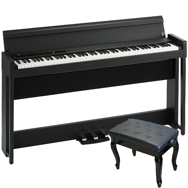 Korg(コルグ) / C1 Air BK (ブラック) 【猫足ベンチセット】 - 88鍵盤 デジタルピアノ / 電子ピアノ -