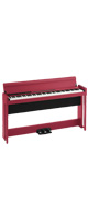 Korg(コルグ) / C1 AIR RD （レッド） - 88鍵盤 デジタルピアノ / 電子ピアノ - 【専用スタンド、3本ペダル、ヘッドホン付属】 2大特典セット