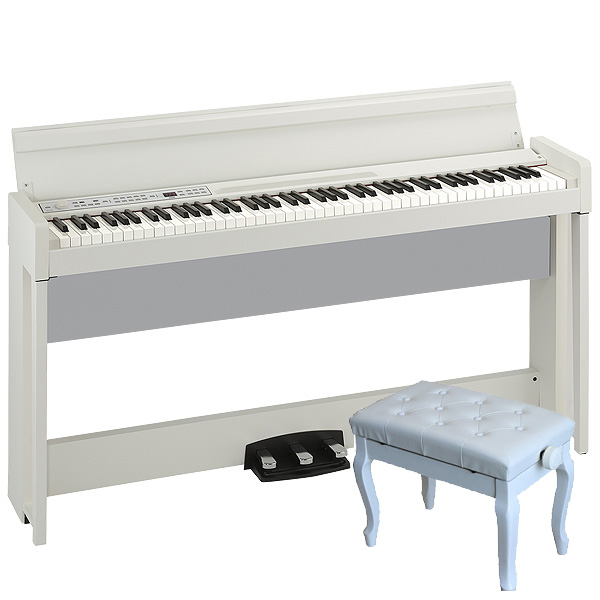 Korg(コルグ) / C1 Air WH (ホワイト) 【猫足ベンチセット】 - 88鍵盤 デジタルピアノ / 電子ピアノ -