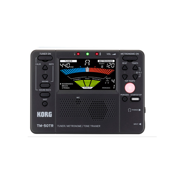 【8月27日発売予定】Korg(コルグ) / TM-50TR-BK -チューナー-