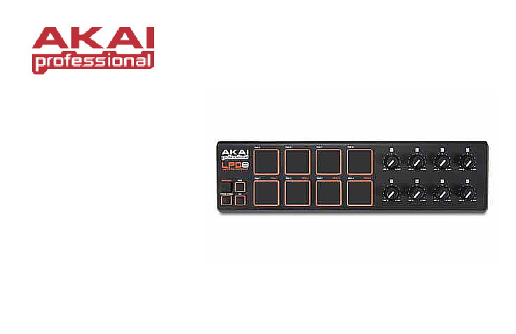 Akai(アカイ) / LPD8 【USBケーブル / エディタソフト付属】- MIDIパッドコントローラー -
