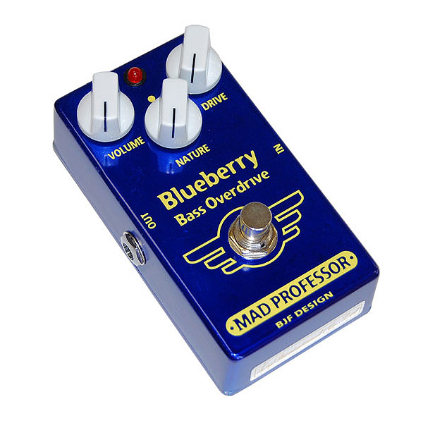 MAD PROFESSOR(マッド プロフェッサー) / BLUEBERRY BASS OVERDRIVE -オーバードライブ- 《ベースエフェクター》 ■限定セット内容■→ 【・Fender ピック 】