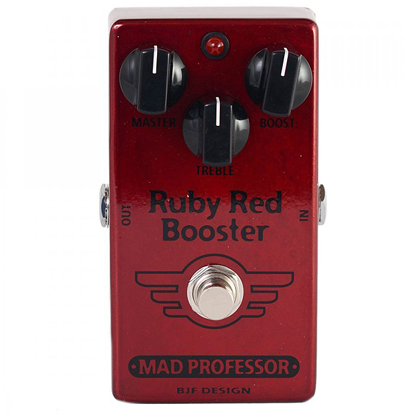 MAD PROFESSOR(マッド プロフェッサー) / Ruby Red Booster (PCB Version) RRB - ギターエフェクター ブースター - 大特典セット